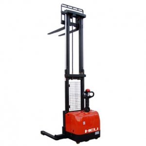 1.6噸重型門架寬腿電動堆垛車